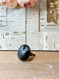 ANTIQUE EBONY KNOB DECOR