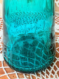 VINTAGE BLENKO WINSLOW ANDERSON SEA GREEN BOTTLE RARE