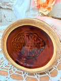 VINTAGE STONEWARE POTTERY AMAZINGLY DETAILED PITCHER