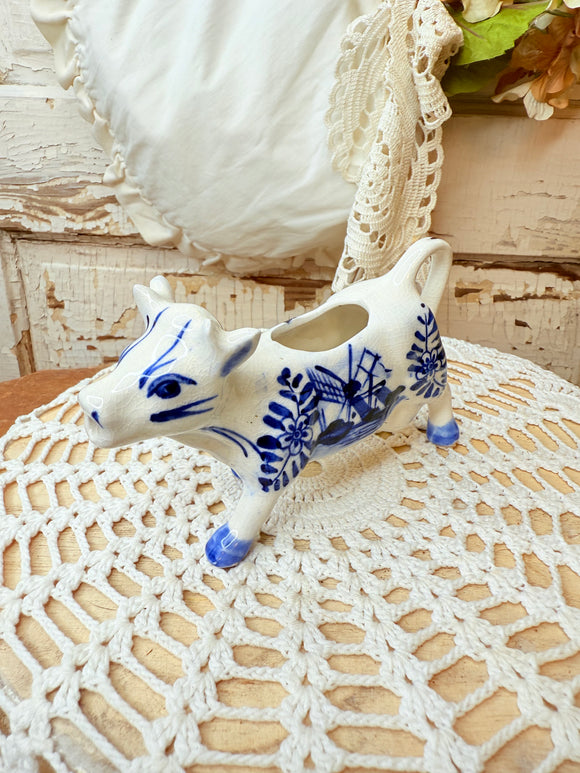 DELFT COW CREAMER VINTAGE