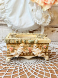 VINTAGE CHERUB KEEPSAKE FRAME BOX