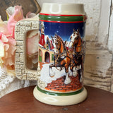 VINTAGE BUDWEISER CHRISTMAS MUG