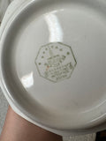 VINTAGE PAIR OF IRONSTONE BLUE AND WHITE DISHES