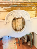 XXL WHITE VINTAGE SHABBY CHIC MIRROR