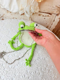 VINTAGE CUTE FROG COIN PURSE