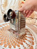 VINTAGE GRATER OWL DECOR HANDMADE