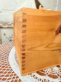 VINTAGE WOOD WINE CRATE