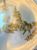 VINTAGE REED AND BARTON SILVER AUDUBON DAMASCENE PLATE