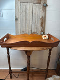 XL VINTAGE WOOD SERVING TRAY