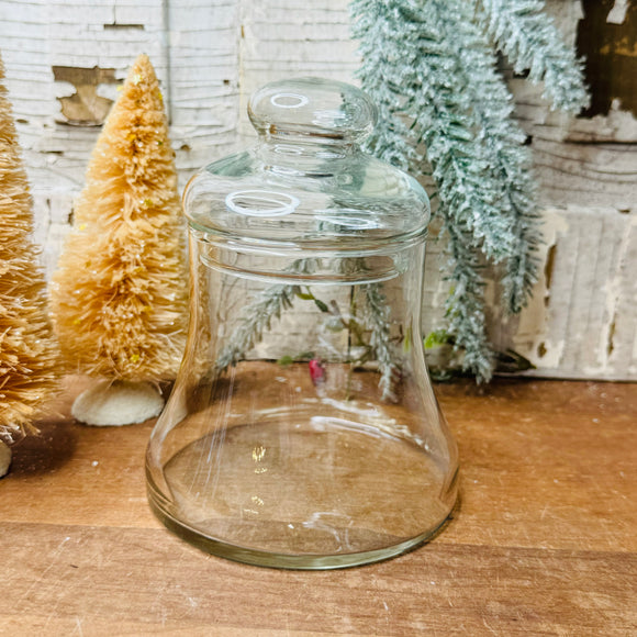 VINTAGE CLOCHE GLASS BELL