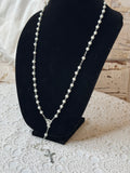 VINTAGE ROSARY - PEARL - 2 AVAILABLE