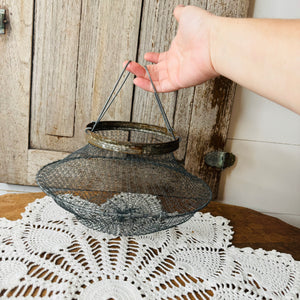RETRACTABLE VINTAGE EGG BASKET