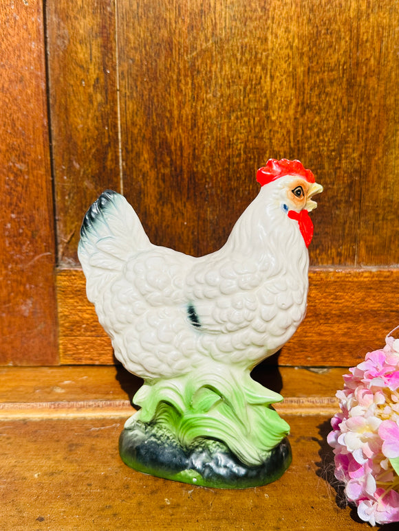 VINTAGE AMAZING ROOSTER STATUETTE