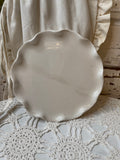 VINTAGE RARE WILLIAMS SONOMA ITALY SCALLOPED PLATE - 5 AVAILABLE