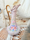 VINTAGE H&C CZECH 24 CT GOLD TRIM FLORAL VASE