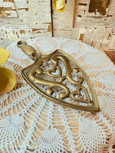 CLASSIC BRASS TRIVET DECOR #2