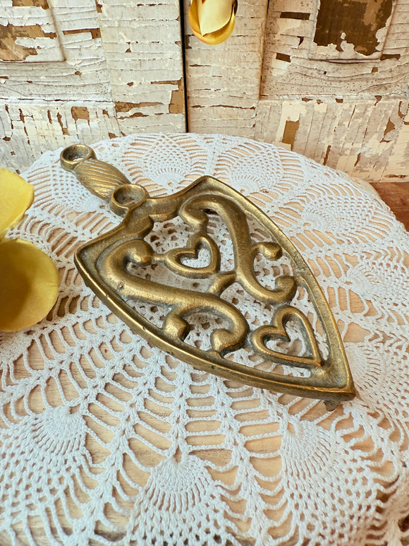 CLASSIC BRASS TRIVET DECOR #2
