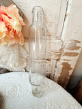 VINTAGE GLASS PASTRY DOUGH ROLLING PIN