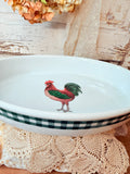 CORDON BLEU ROOSTER OVAL CASSEROLE