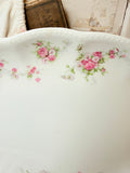 VINTAGE SI VITREOUS CHINA FLORAL PLATTER