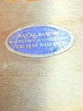 VINTAGE REED AND BARTON LARGE OVAL SCALLOPED SILVER PLATTER