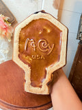 VINTAGE POTTERY MCCOY USA WISHING WELL PLANTER DECOR