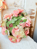 VINTAGE 1960S LADY’S FLORAL HAT RARE