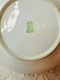 VINTAGE NORITAKE SET OF 2 GOLD TRIM SOUP BOWLS
