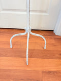 AMAZING VINTAGE SCROLLY WROUGHT IRON TALL WEDDING CANDELABRA