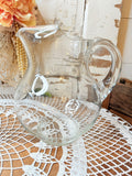 VINTAGE LARGE GLASS “KOOL AID” STYLE PITCHER