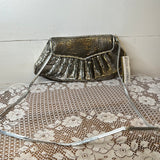 RARE WHITING AND DAVIS SHINY MESH PURSE