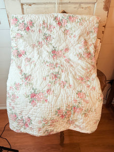 82 X 90 ROSÉ VINTAGE BLANKET