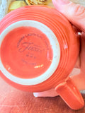 VINTAGE FIESTA WARE CORAL MUG