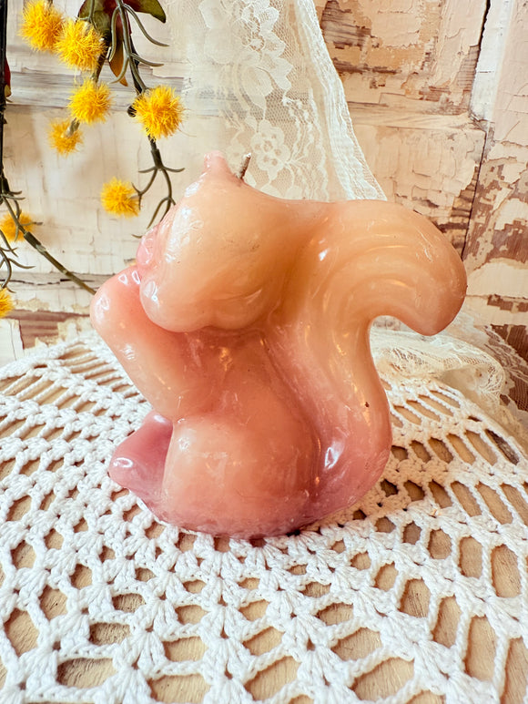 VINTAGE SQUIRREL CANDLE