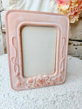 VINTAGE TERRA COTTA FLORAL FRAME