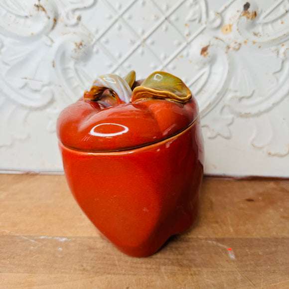 VINTAGE APPLE JAR - LARGE