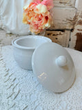 VINTAGE LIDDED HOT AND COLD CROCK