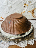 ANTIQUE COPPER SWIRL BOWL