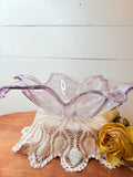 VINTAGE MURANO GORGEOUS LARGE LOTUS BOWL