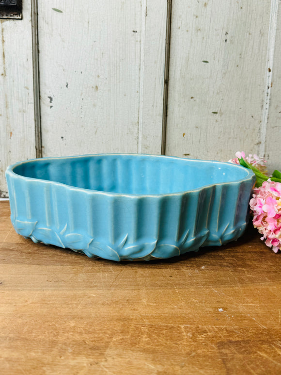 BLUE MCCOY PLANTER LARGE