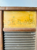 AUTHENTIC LARGE WASH BOARD VINTAGE