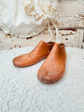 ANTIQUE WOODEN CHILDS SHOE MOULD - 2 AVAILABLE