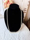 VINTAGE LONG STRAND PEARL NECKLACE