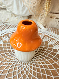 VINTAGE MUSHROOM DECOR VASE