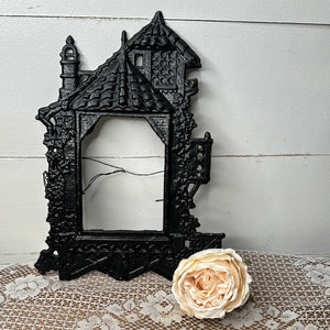 VERY RARE 1900S VICTORIAN CAST IRON PHOTO FRAME - 2 AVAILABLE