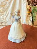 ORNATE VINTAGE BELL - BLUE DAMSEL