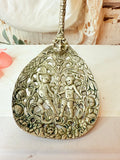 ITALY VINTAGE SILVER CHERUB SERVING SPOON - 2 AVAILABLE