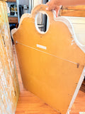 XXL WHITE VINTAGE SHABBY CHIC MIRROR