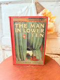 VINTAGE BOOK DECOR - THE MAN IN LOWER TEN