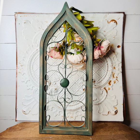 ORNATE VINTAGE SCROLLY WINDOW DECOR - 2 AVAILABLE